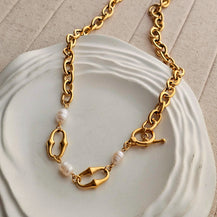 Laura Baroque Pearl Link Necklace-4  taahirajewellery