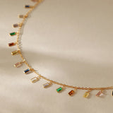 Kira Multistone Necklace