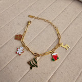 Christmas Charm Bracelet