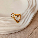 Hollow Heart Ring