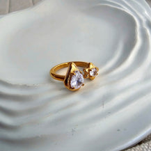 Melody Zircon Ring-1  taahirajewellery