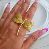 Dragonfly Adjustable Ring