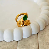 Riley Emerald Ring
