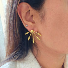 Piper Gold Plated Earrings-2  taahirajewellery