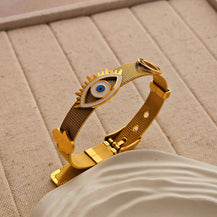 Evil Eye Adjustable Strap Bracelet-1  taahirajewellery