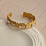 Judie Luxury Zircon Cuff Bracelet