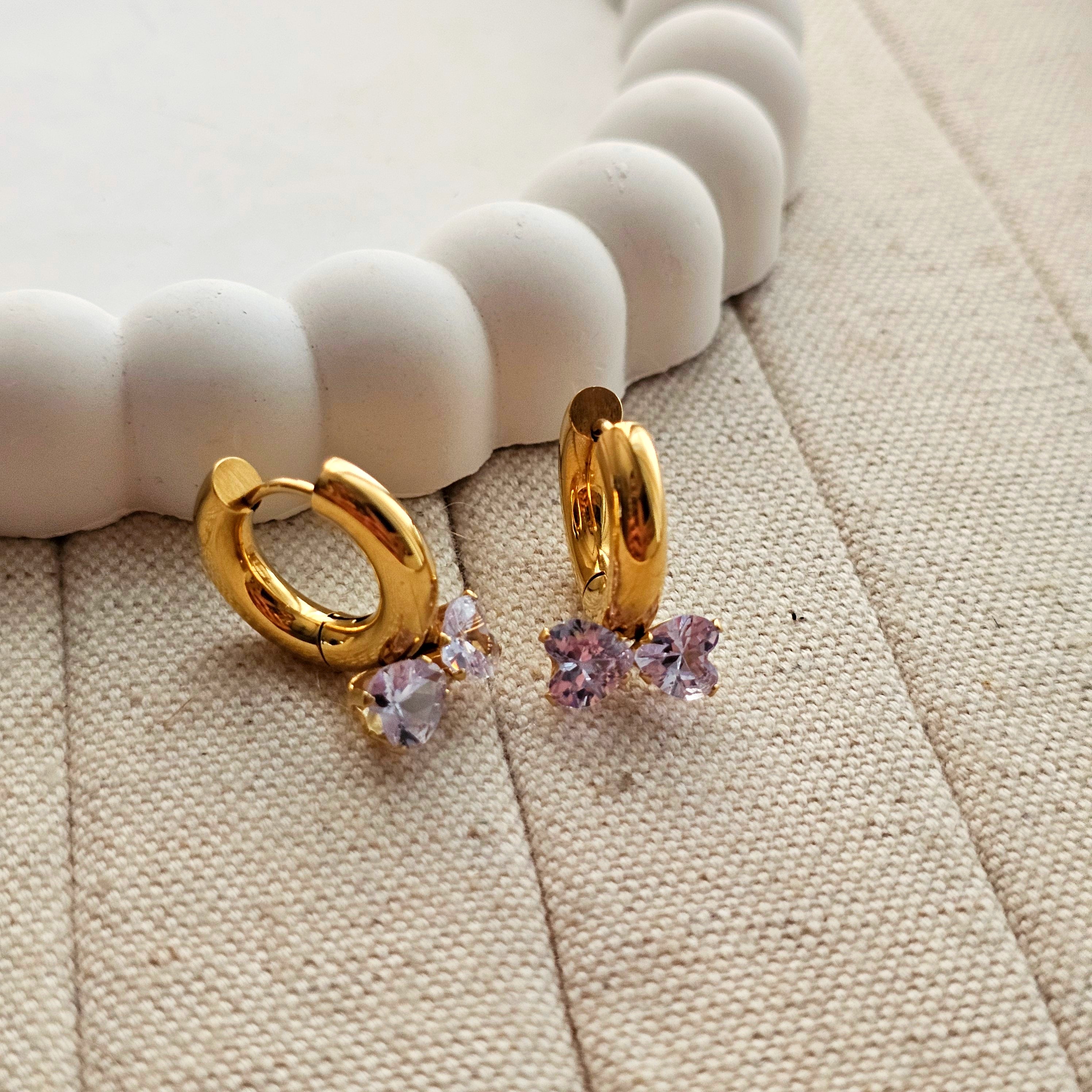 Bow Cuff Earrings-1  taahirajewellery