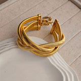 Deja Chunky Twisted Bracelet