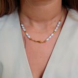 Trinity Baroque Pearl Necklace