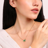 Alex Emerald Pendent Necklace