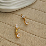Dorthy MultiStud Zircon Earrings