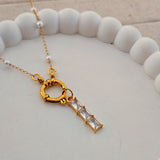 Triple Baguette Charm