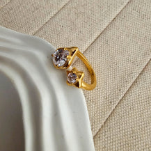 Melody Zircon Ring-2  taahirajewellery