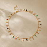 Kira Multistone Necklace