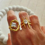 Leah Statement Adjustable Ring-4  taahirajewellery