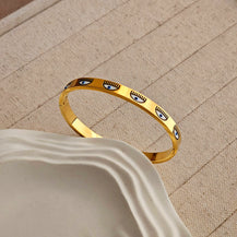 Jovie Evil Eye Bangle Bracelet-1  taahirajewellery