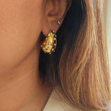 Beth Zircon Drop Earrings