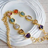Knot Brass Necklace
