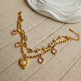 Harmony Heart Charm Bracelet