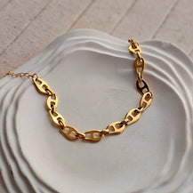 Rose Link Chain Bracelet-2  taahirajewellery