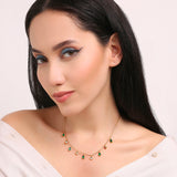 Blake Emerald Stone Necklace