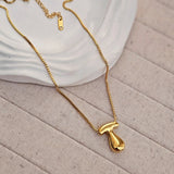 18kt G.P Alphabet Necklaces