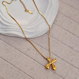 18kt G.P Alphabet Necklaces