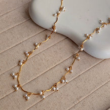 Abby Pearl Tassel Necklace-1  taahirajewellery