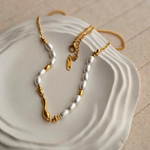 Trinity Baroque Pearl Necklace-3  taahirajewellery