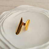 Faith Gold Plated Ring