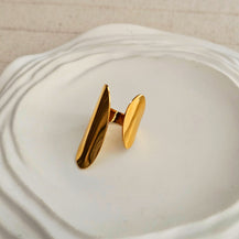 Faith Gold Plated Ring-1  taahirajewellery